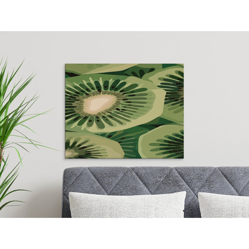 Santillan Wrapped Canvas Print Set, 48x16
