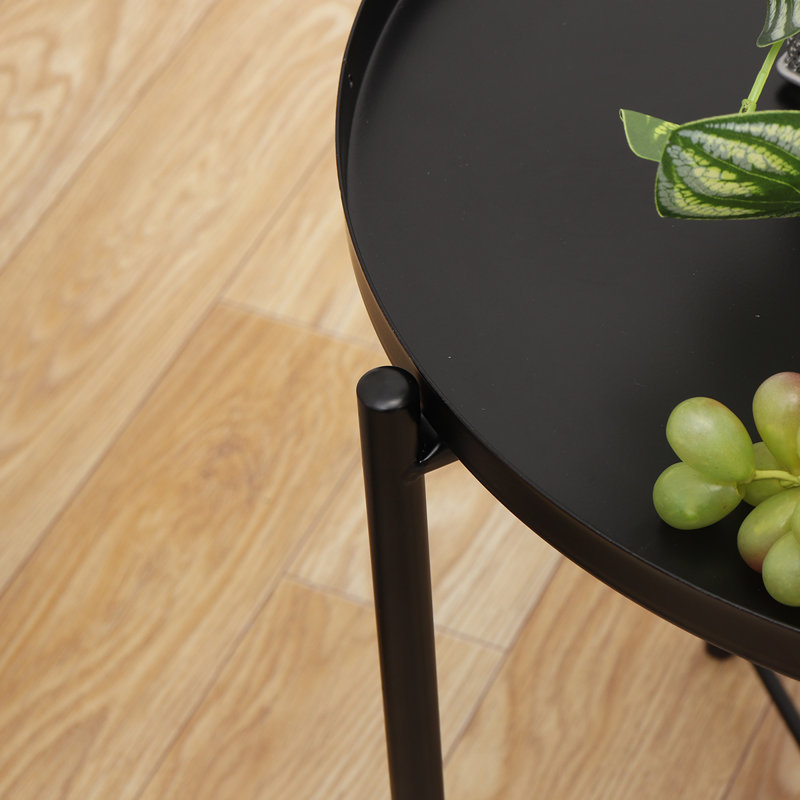 Table de bout Jaimal, Noir