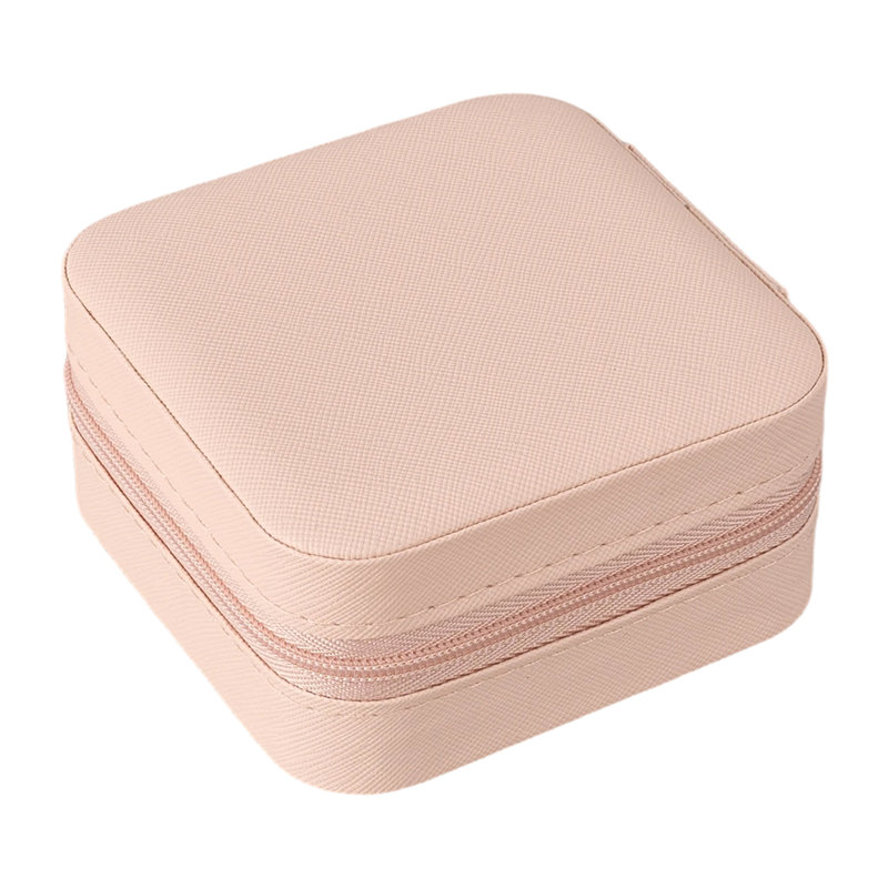 Jewellery Box + Dividers, Pink