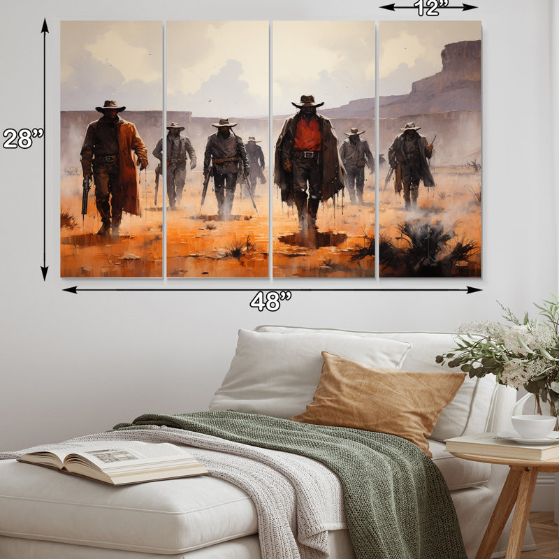 Mariitta sur toile, reproduction de 4 pièces