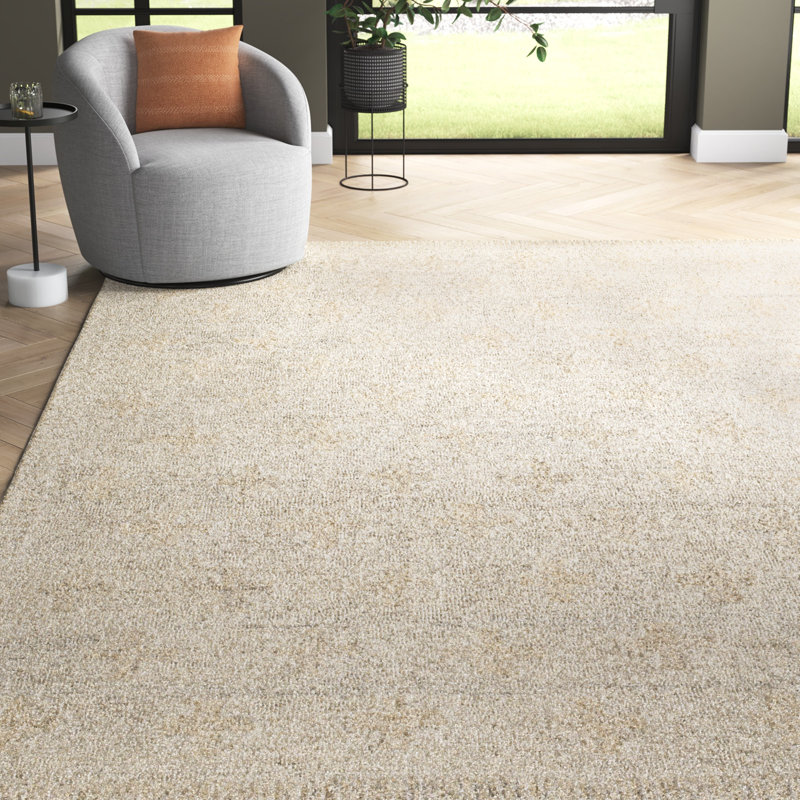 Niara Hand Tufted Wool Indoor Rug, Rectangle 8'10" x 12'