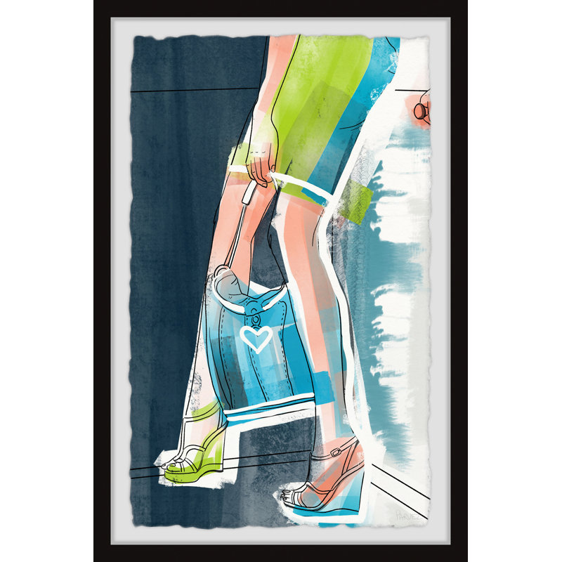 Perfect Pair by Parvez Taj - Single Picture Frame Painting, 91 cm H x 61 cm W