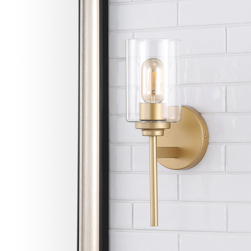 Demitri Iron Wallchiere, Brass Gold