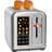 Toaster 2 Slice, Stainless Toaster LCD Display&Touch Button, 50% Faster Heating Speed, Wide Slots-103877022