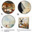 Art mural rétro vintage, Windmillscape 2 - Éoliennes-772520194-772520195