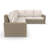Henri Outdoor Patio Sectional Seating Group With Sunbrella Cushions-2070481167