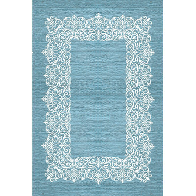 Stylish Woven Carpet (4 x 6 Feet), 100% Polyester, 0.3 in Pile Height | Antibacterial, Non-Slip PVC Dot Underside | Machine Washable, 3D Digital Printed Design | Perfect for Living Room, Bedroom & Office Decor