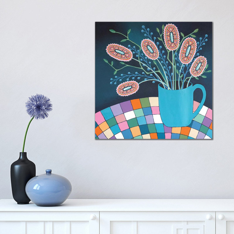 Mug Of Joy by Lisa Frances Judd - Painting on Canvas, Wrapped Canvas, 45.72cm H x 45.72cm W x 3.81cm D