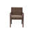 Perr 6 - Person Eucalyptus Solid Wood Patio Dining Set Umbrella Hole Included Rectangular Table with Sunbrella® Cushions Included