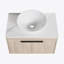 Ensemble de meuble-lavabo moderne 30 po avec lavabo en céramique