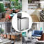 Steel Step On Kitchen Trash Can - 60L