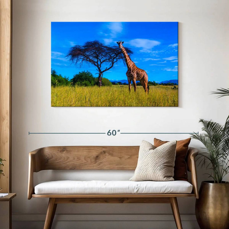 Brampt Ruaha National Park Giraffe, 30" H x 45" W