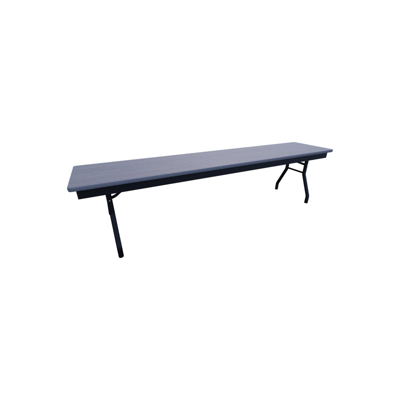 Folding Bench - Plywood Core, 17" H x 72" W x 15" D