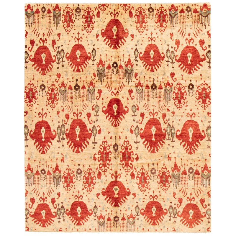 Wool Abstract Indoor Rug