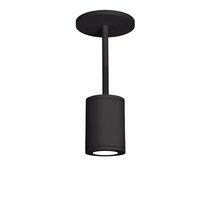Tube 1 - Light LED Pendant, Black, 28.62" H x 5" W x 7.17" D, 2700K