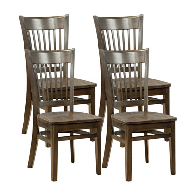 18'' H Solid Wood Side Chair