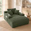 Canapé à chaise longue à compression l 49,6 po avec sacs de rangement et porte-gobelets-307252242
