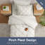 Ensemble d'édredon plissé avec draps Bed-in-a-Bag-103134072-103134068