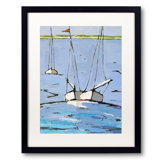 Choppy Waters Print by Phyllis Adams
