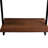 Lucian 3-Tier & 2-Tier Wall Mounted Wood Shelves with Metal Frame