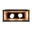 2 - Light Flush Mounted Sconce