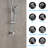 Dual Shower Head 1.8 GPM with Self-Cleaning-78707478