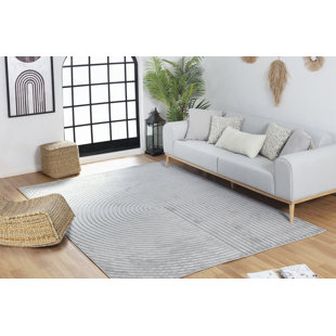 Michoel In- & Outdoor Scandi Modern Boho Grey Area Rug