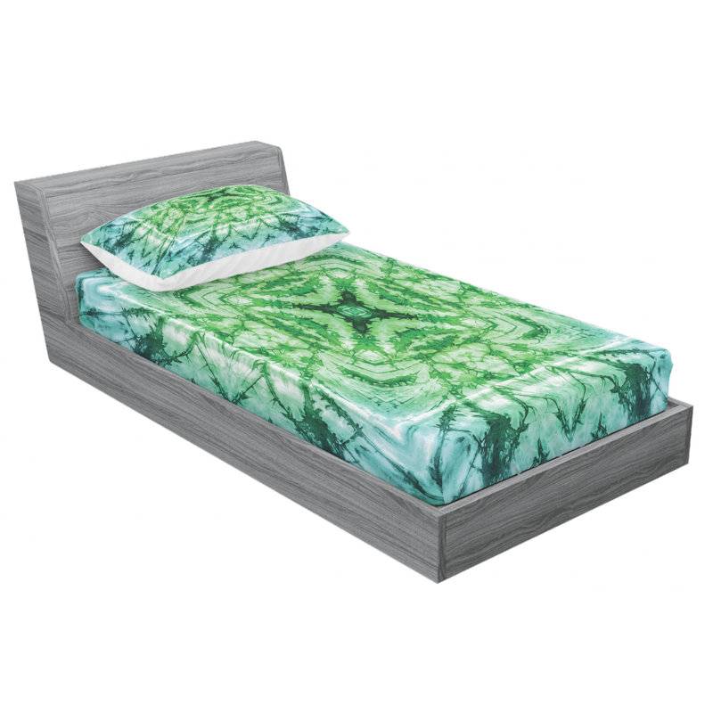 Microfiber Sheet Set, Twin Sheet Set with Fitted Sheet