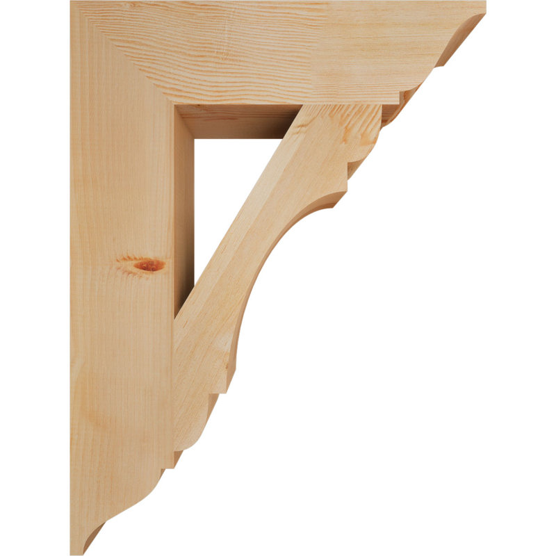 Support olympique traditionnel, H 32 po x l 5,5 po x P 24 po, Douglas (lisse)