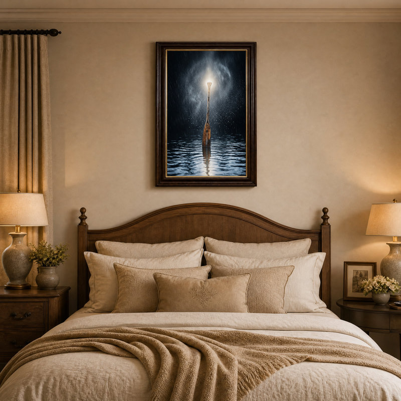 Art mural sur toile Illusion, H 24 po x l 16 po