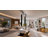 Marbella- Black - Rectangular Vertical Ceiling Suspended 2 Sided Double LED Glass Mirrors 20"x40"