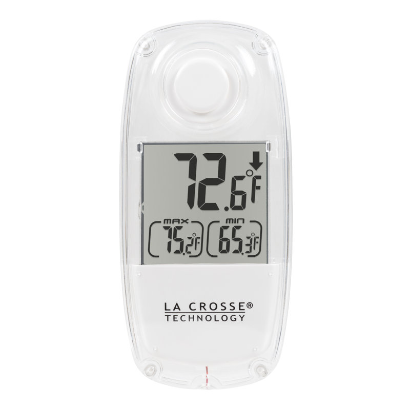 3.25'' Solar Powered Wireless Outdoor Thermometer