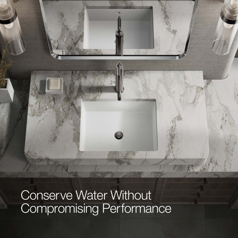 Purist® Vessel Sink Bathroom Faucet with Drain Assembly, Vibrant Titanium