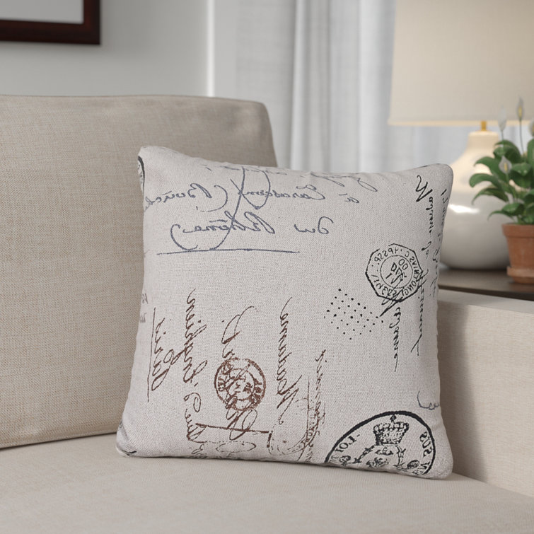 Versailles Linen Throw Pillow