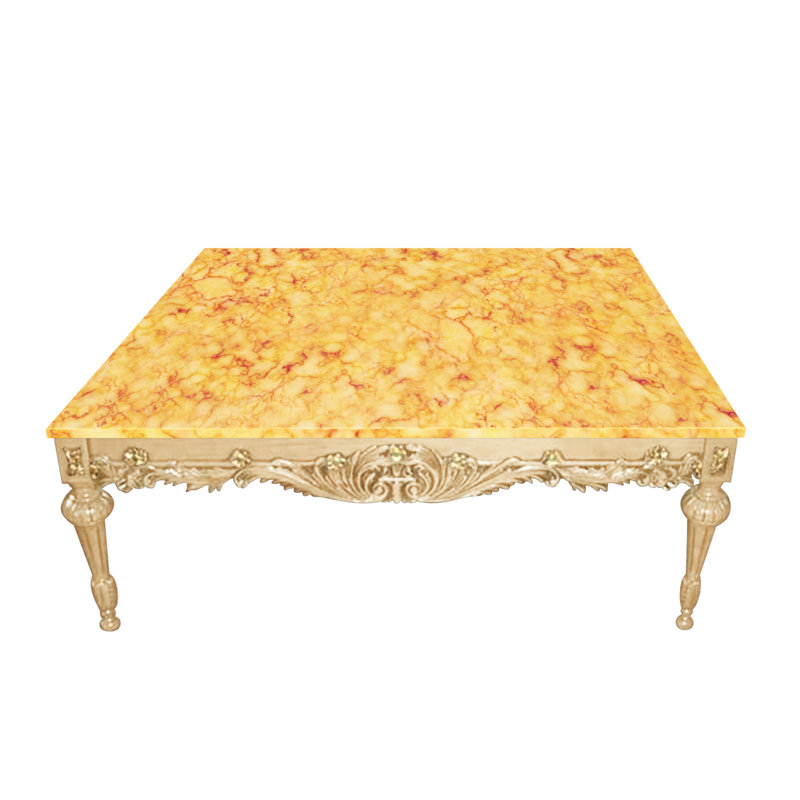 Coffee Table, Crema Valencia, Burl 03