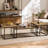 Rosey Mango 3-piece Coffee Table Set