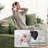 84" Corduroy Sofa Couch With 3 Seats, Upholstered Sofa With Square Armrests For Living Room Apartment-119044490