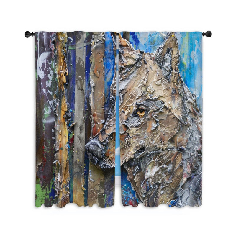 Jarlyn Room Darkening Curtain Pair, 40" W x 63" L