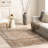 Myrtle Vintage Machine Washable Beige/Brown/Black Area Rug-675831502