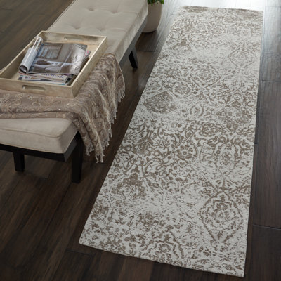Basham Damask Indoor Rug