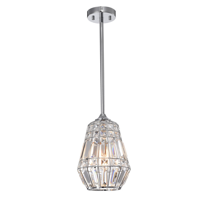 Luminaire suspendu géométrique 1 lumières simple Throop