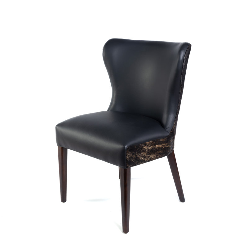 Brooke Upholstered Dining Chair, Black