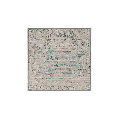 Tapis gris lavable à la machine