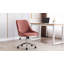 Chaise de bureau en velours Zurich-383726536-383726537