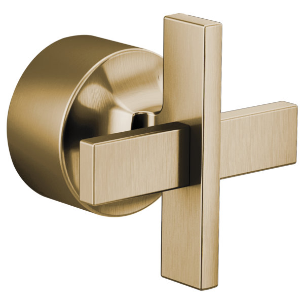 Levoir® Pressure Balance Valve Only Trim, Luxe Gold, Cross