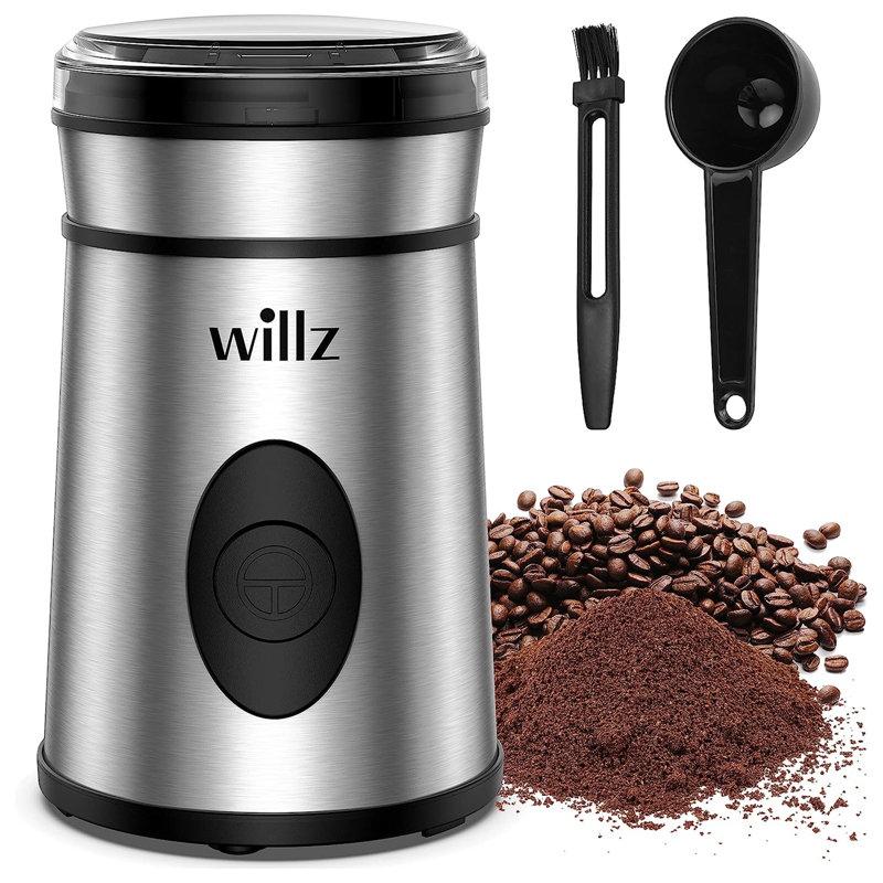 Willz Stainless Steel Electric Blade Coffee Grinder