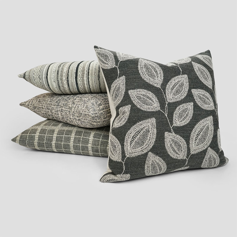 Bond Pillow Cover & Insert, Meteorite, Square 24"