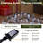 String Lights Connectable 105ft White Christmas Lights-2126884523