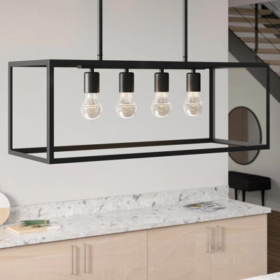 Carlyle 4 - Light Matte Black Pendant