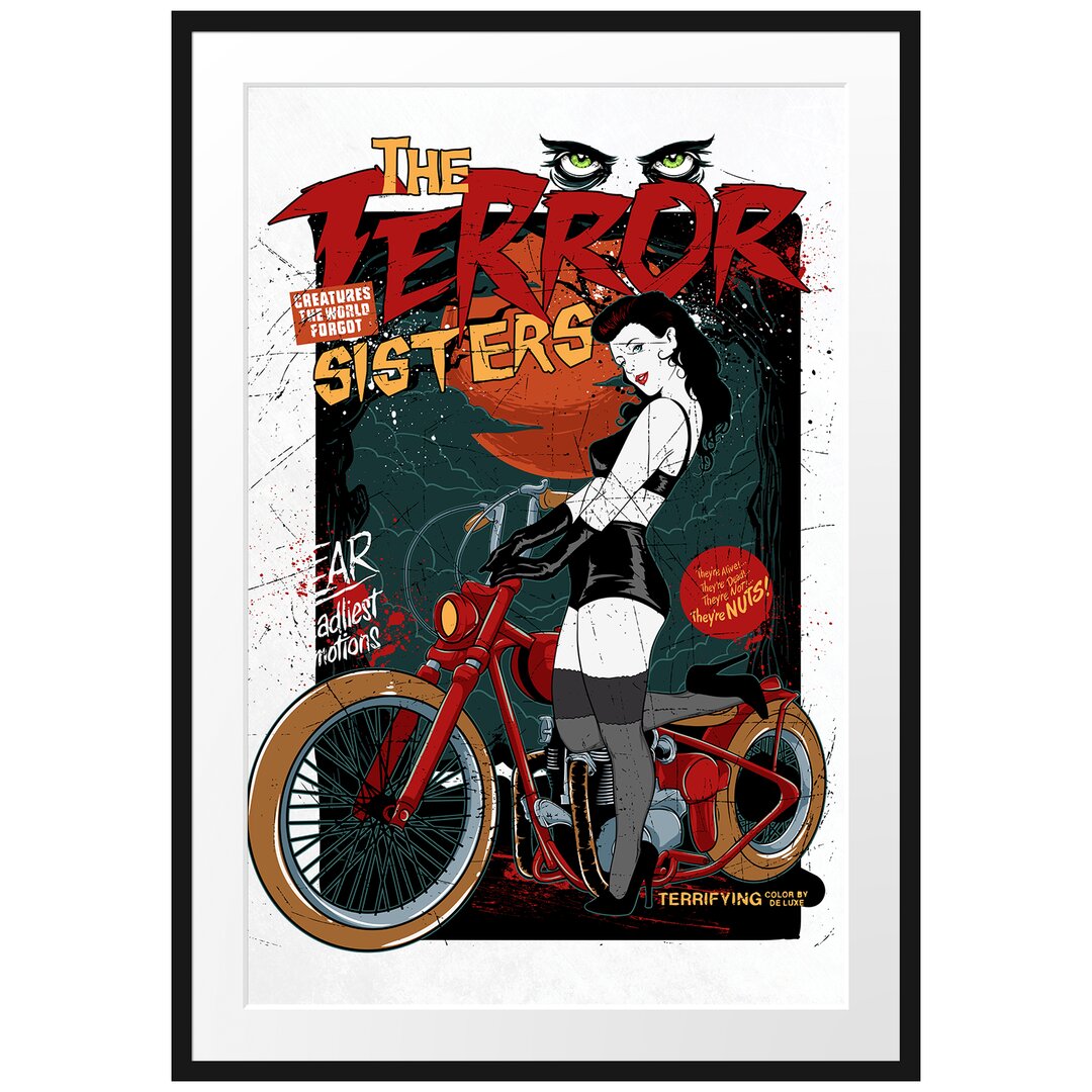 Gerahmtes Poster The Terror Sisters Light